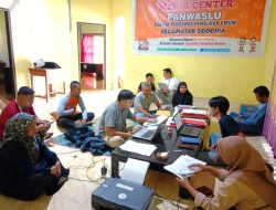 Jelang Pemilu 2024, Panwaslucam Soropia Umumkan Hasil Seleksi Pengawas-TPS (PTPS) Se-Kecamatan Soropia, Berikut Keterangannya !