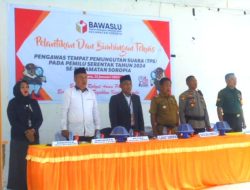 Panwaslucam Soropia, Menggelar Pelantikan Pengawas-TPS (PTPS) Se-Kecamatan Soropia Tahun 2024