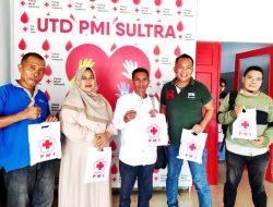 Dirgahayu SMSI Ke-7 | SMSI Sultra Rangkul PMI Aksi Sosial Donor Darah