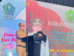 Harmin Optimis Konawe Menjadi Pilar Utama Indonesia Emas 2045, dalam Musrenbang Kabupaten 2024