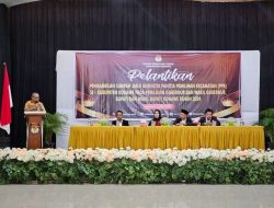 Hadiri Pelantikan PPK, Ketua DPRD Konawe Ingatkan Penyelengara Jaga Integritas