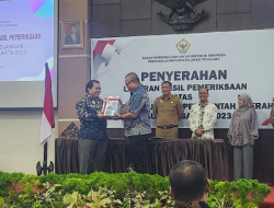 Konawe Raih WTP ke-9 Secara Berturut, BPK RI Serahkan LHP Keuangan Kepada Pemkab dan DPRD Konawe