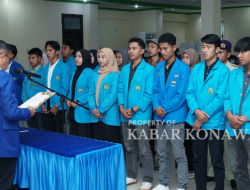Lantik Pengurus Periode 2024, Rektor IAIN Kendari Mengajak Pengurus Lembaga Kemahasiswaan Untuk Menjadi Mitra Strategis