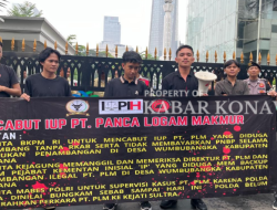 Format Sultra Desak BKPM RI Dan Mabes Polri Cabut IUP PT. PLM