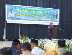 Hj. Kusniyati Stanley Resmi Pimpin Dekranasda Konawe, Fokus pada Pengembangan Kerajinan Lokal