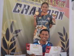Sofia Azzahra Najwa G Ismail, Juara 1 Kejuaraan Karate Open Tournament Piala Menpora