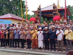 Ketua DPRD Konawe Beri Apresiasi Polda Sultra Atas Peresmian Pura Dharma Chakti Raharja