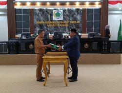 Ketua DPRD Konawe Pimpin Rapat Paripurna Penyampaian LKPJ Kepala Daerah Tahun 2024